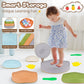 Stepping Stones For Kids, Sensory Stepping Stones For Toddlers, 7 Pcs Non-Slip Kid Stepping Stones For Promoting Toddler'S Balan