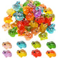 40 Pieces Resin Mini Frogs Luminous Mini Animals Tiny Animals for Crafts Dollhouse Fairy Garden Micro Moss Landscape Aquarium Po