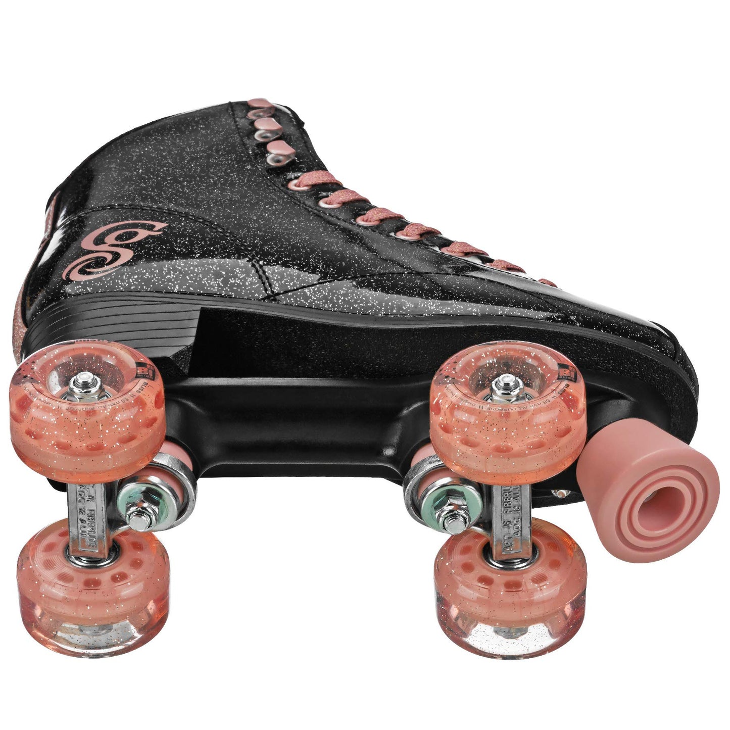 Candi Grl Sabina - Colorful Freestyle Roller Skates - Black/Rose Black/Rose Size 07