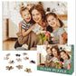 Puzzlo Personalized Photo Puzzle for Adults, Custom Irregular-Shaped Jigsaw for More Fun and Easier Play, Create Your Own Pictur