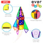 Everplay 140 pc Castle Rocket Magnetic Tiles with Car Set Building Block Toys STEM Educational Learning Magnet Toy Preschool Mon