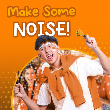 Windy City Novelties 12-Pack 7-Inch Mini Hand Clappers - Bulk Noisemakers For Parties, Celebrations, And Events