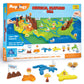 Imagimake Mapology Physical Features Usa Puzzle | Mountains, National Parks, Rivers & Lakes 3D Puzzle For Kids 8-10 | Educational Toys | Classroom Must-Haves | Easter Gifts For Kids | Easter Toys