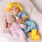 Babeside Lifelike Reborn Baby Dolls - Leen 20 Inch Soft Body Realistic-Newborn Smile Baby Boy Doll Poseable Real Life Baby Dolls
