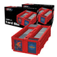 Bcw Collectible Card Bin - Holds Up To 1600 Cards - 2 Pack Red | Large Card Storage Box For Loose Trading Cards | Pokemon, Mtg, 
