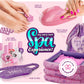 Pretty Me Spa Day Kit - Kids Manicure Pedicure Set for Ages 5-10, Pink, Ideal Birthday Gift for Girls