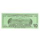 LEARNING ADVANTAGE Ten Dollar Play Bills - Set of 100 $10 Paper Bills - Designed and Sized Like Real US Currency - Teach Currenc