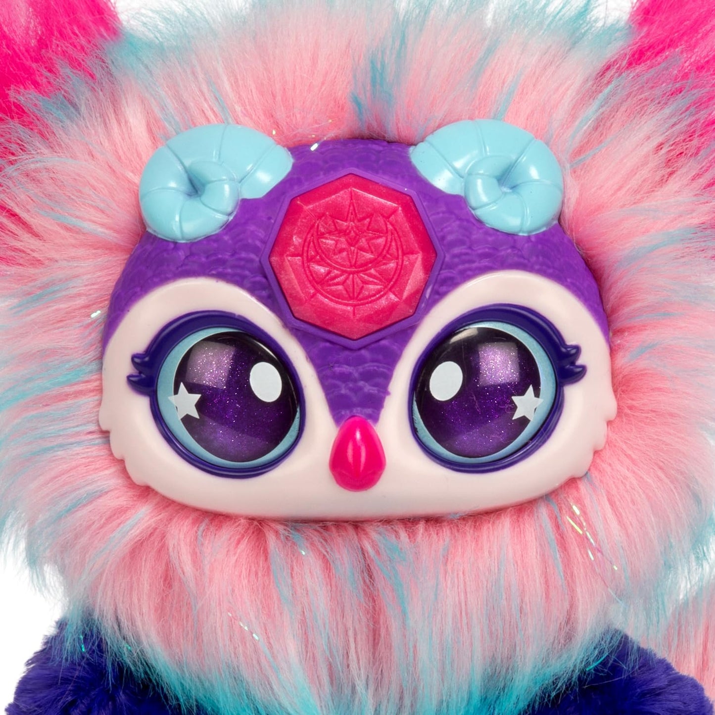 Magic Mixies Magical Gem Surprise Cauldron: Moon. With New Shimmer Eyes! Reveal An Mixie Plushie From The Fizzing Cauldron And Discover 2 Magical Lunar Gem Surprises! Styles May Vary