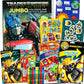 Transformers Coloring and Activity Set for Kids - Activity Book and Play Packs Featuring Optimus Prime, Bumblebee and Rescue Bot