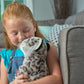 WILD REPUBLIC Snow Leopard Plush Toy, 12" Stuffed Animal, Multi-Color, Made from Recycled Materials