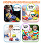 PLAY Eco-Friendly 3 in 1 Emergency Vehicle Toy Set, [USDA Certified] No BPA/Phthalate/PVC, Recycled Bioplastic Rescue Vehicle wi