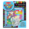 Melissa & Doug Stained Glass Made Easy Craft Kit - Unicorn - Kids Sticker Stained Glass Craft Kit; Unicorn Crafts For Kids Ages 