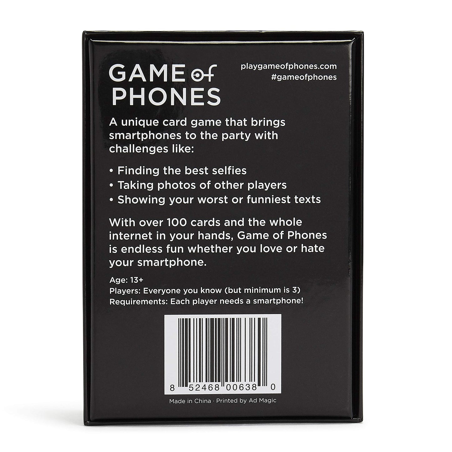 Game Of Phones [A Modern Party Game]