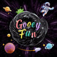 Black Nebula Slime - 24 Pack - Galaxy Star Slime Party Favors For Kids - Non-Sticky, Stress Relief, Arts & Crafts