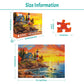 1000 Piece Puzzle For Adults, Lighthouse Puzzle For Adults 1000 Piece, Seaside Sunset Landscape Jigsaw Puzzle 1000 Pieces, Seash