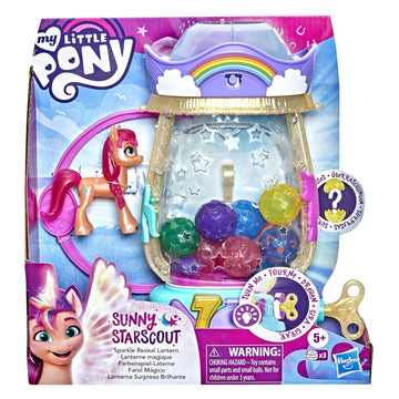 My Little Pony: A New Generation Movie Sparkle Reveal Lantern Sunny Starscout - Light Up Toy With 25 Pieces, Surprise Reveals For Kids