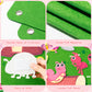 WATINC Insect Teaching Felt Board Story Set 3.5 Ft 45Pcs Preschool Bug Animals Caterpillar Bee Butterfly Dragonfly Storytelling
