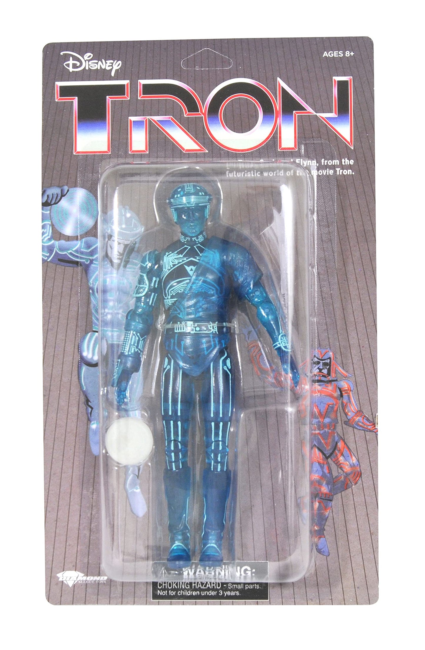 Diamond Select Toys San Diego Comic-Con 2021 limited availability Tron Deluxe Action Figure Box Set  Multicolor