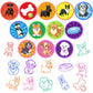 Cinrobiye 24 Pcs Dog Stampers for Kids,Puppy Party Birthday Favors, Pet Party Goodie Bag Fillers, Classroom Rewards, Carnival Pr
