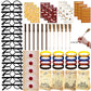 Vanblue 84Pcs Wizard Party Favors Birthday Decorations,Wand Pencils,Wizard Glasses Spiral Notebooks Goodie Bag Stuffers,Classroo