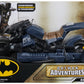 DC Comics Batman Batcycle 2-in-1 Transforming Toy, Figure Compatible, Plastic, Model 6067956, Ideal for Kids 4+