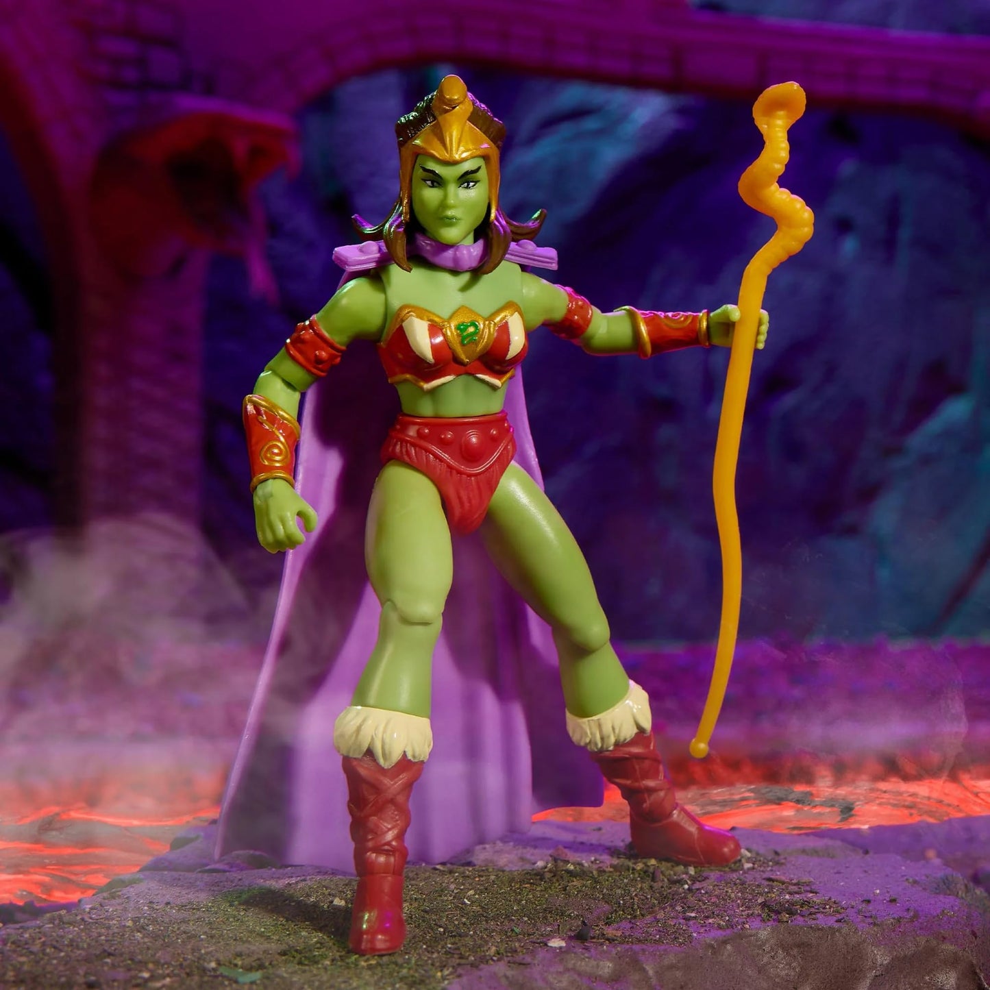 Masters of the Universe Lady Slither Action Figure - Multicolor, Plastic, Model LS-001, Creations Exclusive