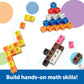 Learning Resources Stem Explorers Mathlink Builders - 100 Pieces, Ages 5+, Kindergarten Stem Activities, Math Activity Set And G