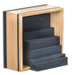 Kapla 40 Squares Dark Blue - Wooden Construction Set - 40 Dark Blue Colored Building Planks - For Ages 3+
