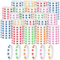 Gejoy 200 Pcs Paw Print Rubber Bracelets Multicolor Silicone Stretch Wristbands for Birthday Party Supplies(Fresh Color)