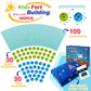 160Pcs Kids Fort Building Kit Glow In The Dark Build A Fort With Blanket Stem Educational Toys For 4 5 6 7 8 9 10 11 12 Years Bo