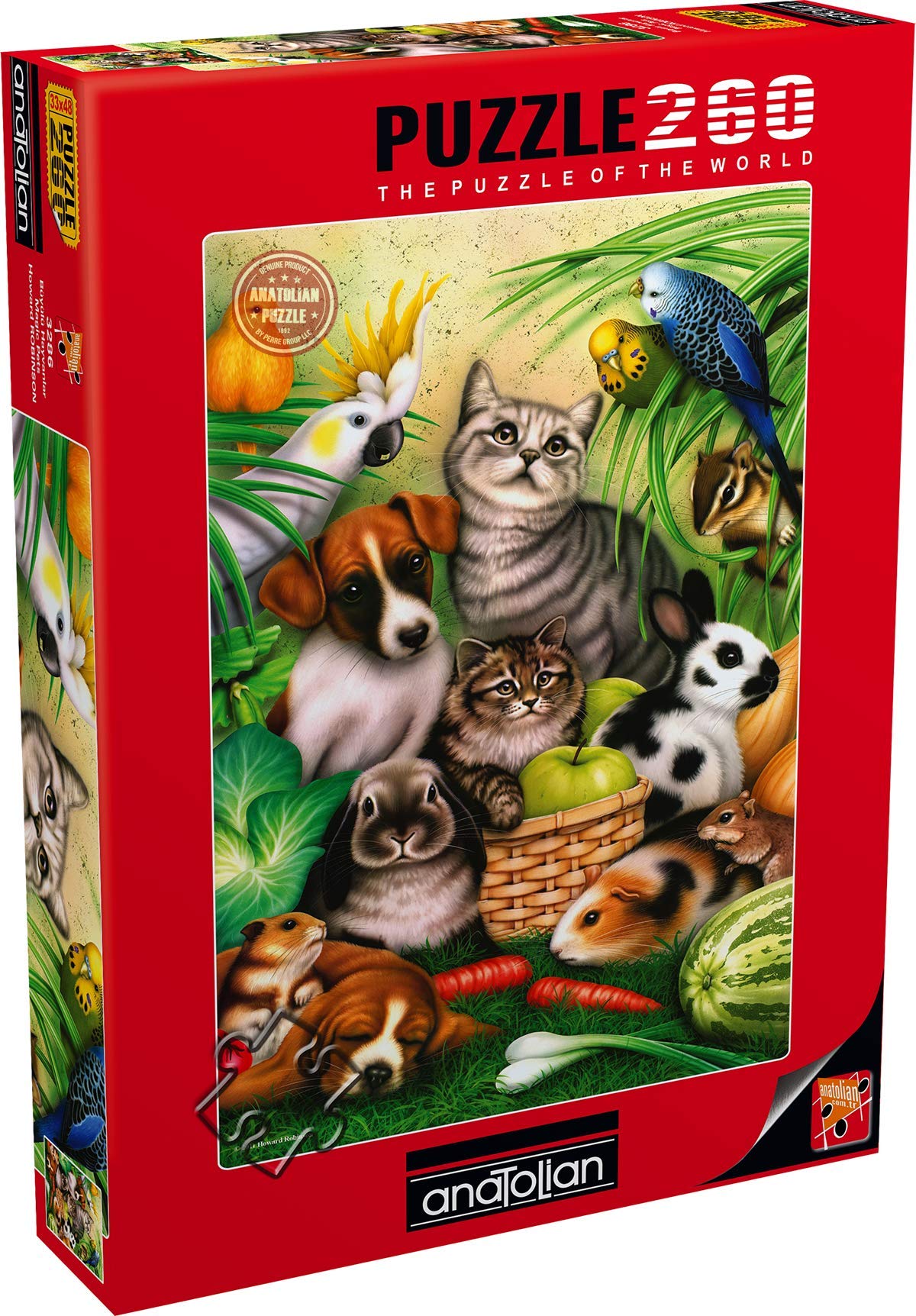 Magic Pets Jigsaw Puzzle, 260-Piece
