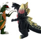 Twcare Set Of 2 Spacegodzilla Disosaur Dragon Gigan Space Toys, Kaiju Universe Action Figures King Of The Monsters Movable Joint