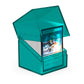 Ultimate Guard Boulder 100+ Clear, Deck Case For 100 Double-Sleeved Tcg Cards, Malachite, Secure & Durable Storage For Trading C