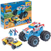 Mega Hot Wheels Collectible Vehicle Building Toy Car Rodger Dodger, 2 Micro Action Figure Drivers And Deluxe Features, For Fans And Collectors
