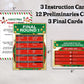 TCJIU Christmas Friendly Feud Quiz Christmas Friendly Feud Game Shower Games Trivia Games for Family Fall Winter Family Feud Style Game I7