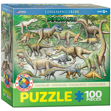 Dinosaurs 100 Piece Jigsaw Puzzle