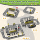 Goodtiles Magnetic Tiles Road Expansion Set, Stem Magnetic Building Blocks For Kids Ages 3-5 4-8 5-7, Preschool Learning Sensory