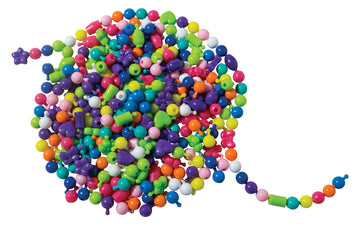 Creativity Street Pop Beads, Assorted Colors, Assorted Sizes, 300 Pieces