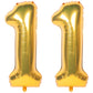 40 Inch Gold Number Balloons Helium Foil Mylar Balloon Birthday Party Banquet Decoration 11