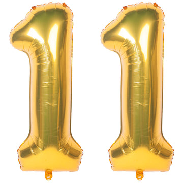 40 Inch Gold Number Balloons Helium Foil Mylar Balloon Birthday Party Banquet Decoration 11