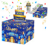 Birthday Money Pull Box, Money Box For Cash Gift, Happy Birthday Gift For Men Women, Funny Gifts Box For Friends Surprise Birthd