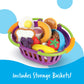 Learning Resources New Sprouts Bundle of Breakfast, Lunch and Dinner - 3 Sets, Ages 18+ months Toddler Pretend Play Food, Educat