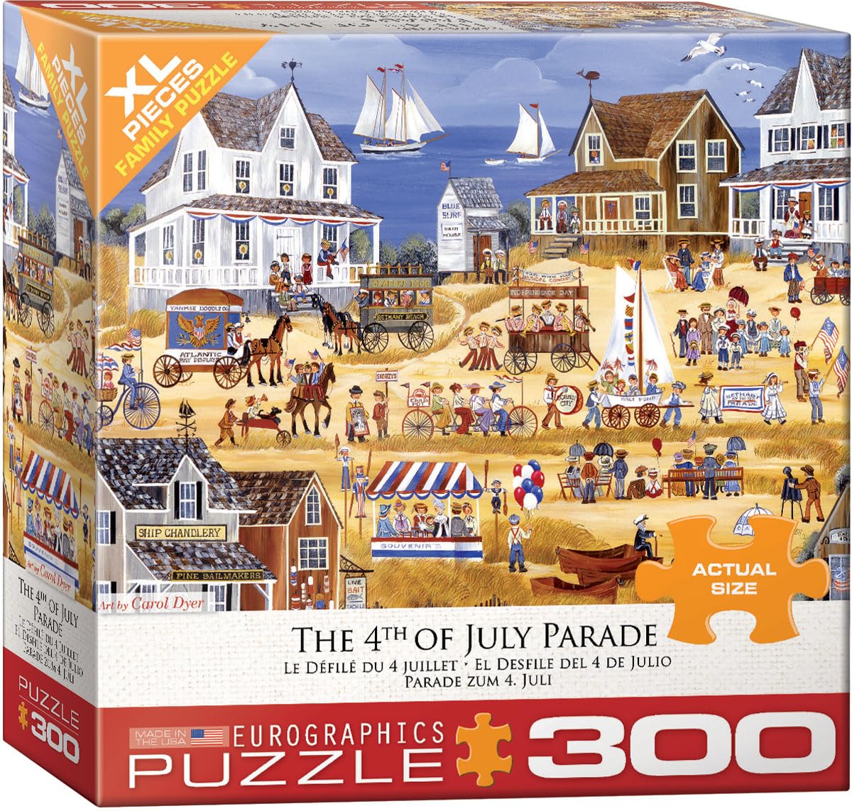 Eurographics (Eurhr 4Th Of July Parade 300Piece Puzzle 300Piece Jigsaw Puzzle