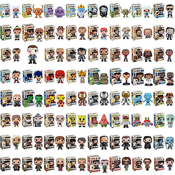 Close Up POP Funko Mystery 6 Pack - 1 Random Limited Edition Chase Vinyl Figures, Random Color, Model SG_B071KCM11J