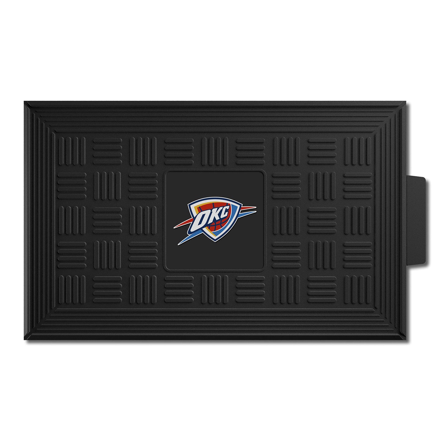 FANMATS NBA - Oklahoma City Thunder Medallion Door Mat/19.5x31.25