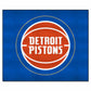 FANMATS 19439 Detroit Pistons Tailgater Rug - 5ft. x 6ft. Sports Fan Area Rug, Home Decor Rug and Tailgating Mat