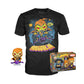 Funko Pop! & Tee: Animated Spider-Man-Hobgoblin - Glow In The Dark - Large - (L) - Marvel - T-Shirt - Clothes With Collectable Vinyl Figure - Gift Idea - Toys And Short Sleeve Top For Adults Unisex