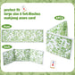 Sonwyoung Chinoiserie Mahjong Card Holder - Large Soft Fabric Sleeve 6.2"x5.2" - Green, Model SIO-Sonwyoung-1268