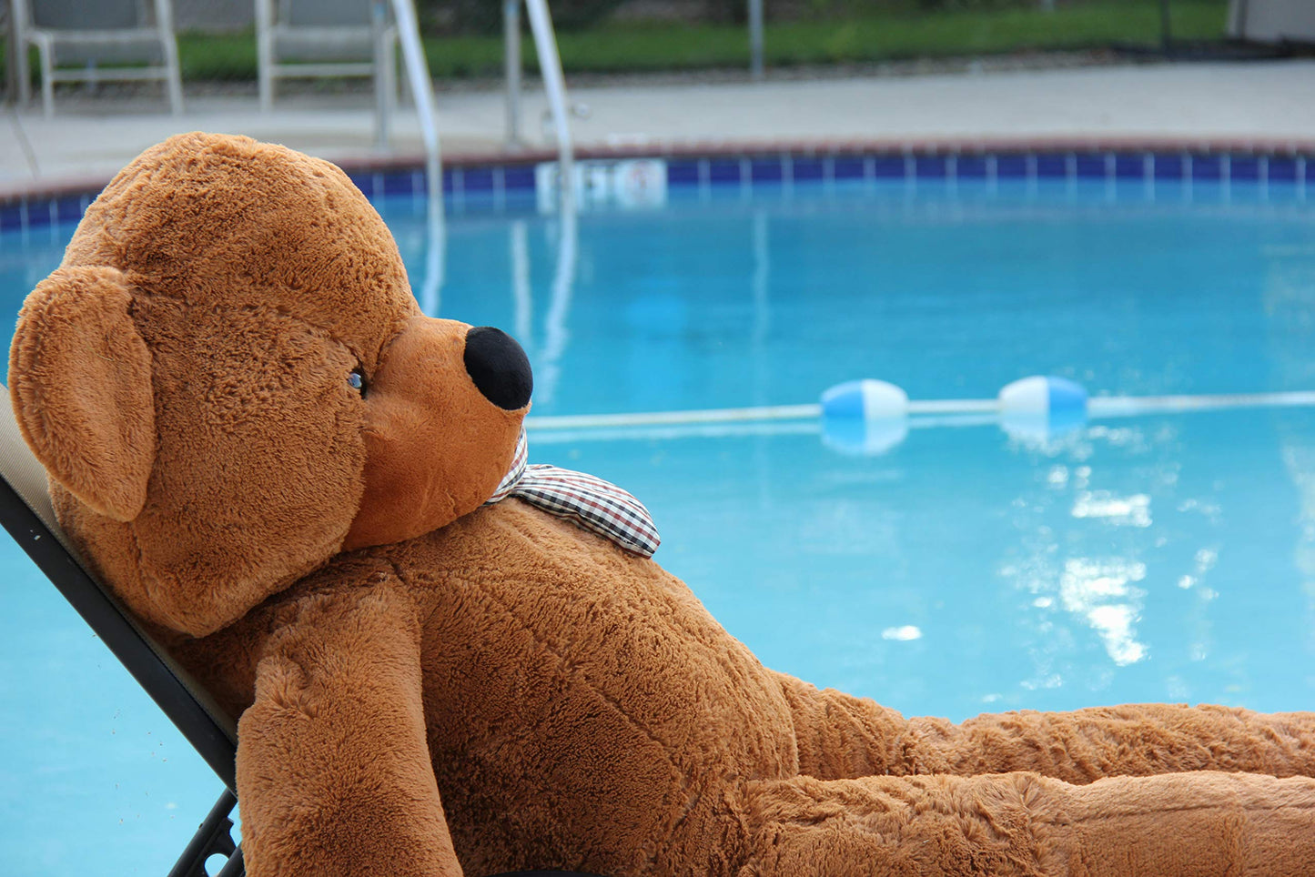 Joyfay Giant Teddy Bear 78" Soft Plush Toy - Dark Brown Valentine’s Gift
