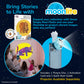 Moonlite Storytime - Eric Carle Brown Bear, Brown Bear - A Magical Way To Read Together - Projector Sold Separately - Single Disc Pack For Kids & Toddlers - Learning Gifts For Kids Ages 12 Months & Up